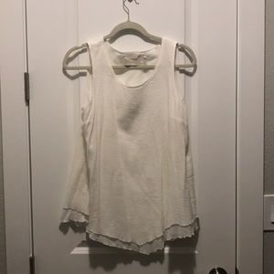 White flowy Tank Top